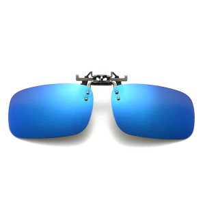 XINSU38 Accessories Fishing Vintage Eyeglasses Lenses Polarized Eyeglasses Vision Care Night Vision Clipon Flip Up Clip on Night Vision Goggle Clip Polarized Sunglasses Clip-on Sunglasses Myopia Glasses Clip
