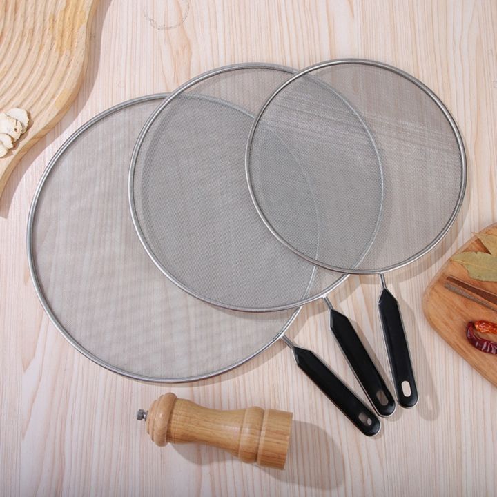 J2UQR3 Fine Mesh Stainless Steel Splatter Screens Oil Filter Rustproof