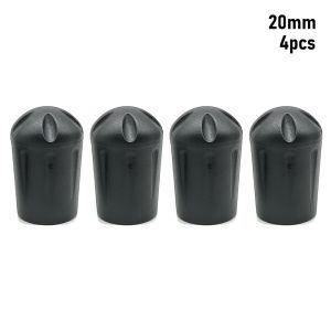 NOBLELYN 1Pcs/4Pcs Plug Connector Moon Chair Leg Covers Camping Chair Accessories Anti-slip Foot Covers Universal Wear-resistant Leg Protectors