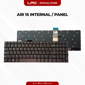LPO Laptop Keyboard Air 15 Compatible with Lenovo Ideapad 3-15ABA7 3-15IAU7 3-17ABA7 3-17IAU7