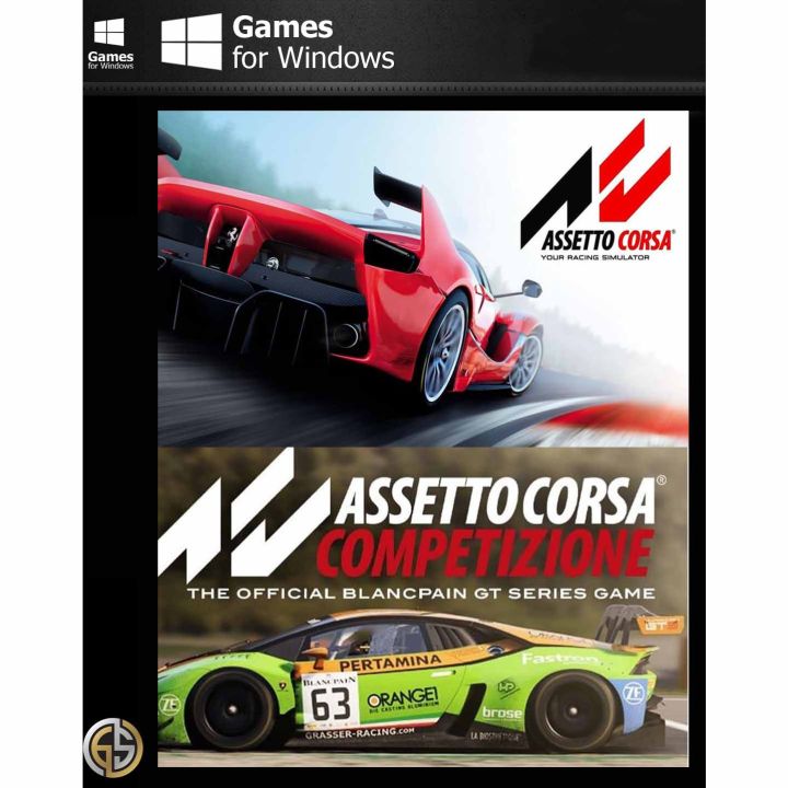 Assetto Corsa / Assetto Corsa Competizione + DLCs PC (for Laptop or ...