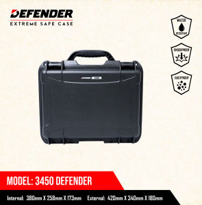 Defender 3450 Extreme Case Black