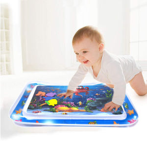 เสื่อเล่นน้ำเสื่อเป่าลม พร็อพเล่นน้ำทารกเป่าลม Baby Play mat Toy Water Play Mat Inflatable Infants Play mat Toy water play ฟรี!