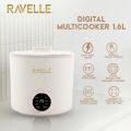 NEW MULTI COOKER DIGITAL RAVELLE RMC 16D Kapasitas 1,6 Ltr. 