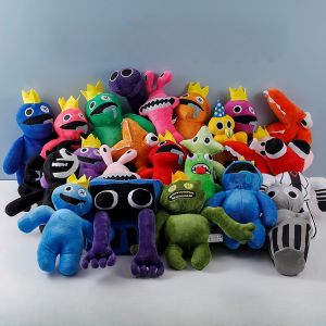 Rainbow Friends Roblox 30CM Rainbow Friends Horror Game Doll Surrounding Plush Toys Filled Toys Little Blue Man Little Green Man Doll Childrens Birthday Gift