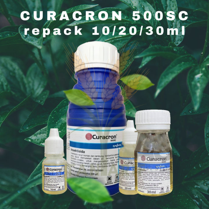 Insektisida Curacron 500EC Original Syngenta Repack 10ml 20ml 30ml ...