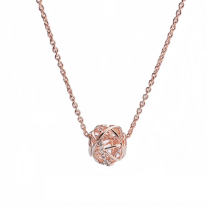 Pandora Necklace Sparkling Infinity /Hollow Galaxy /Heart Of The Ocean /Family Eternal Pendant Womens Necklace