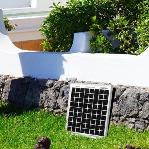 DOKIO Brand 10W Black Solar Panel China + 10A 12V 24V Solar Controller 18V Panel Solar 10 Watt Charger Regulator Solar panel