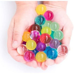Water Beads Rainbow Mix (1000pcs) for Spa Refill Sensory Toys and Décor (Non-Toxic)