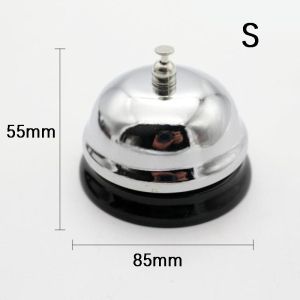 1pc Call Bell Metal desk Service Ring Anti-Rust Hotel Bar Front Desk Restaurant Kitchen Service Ring