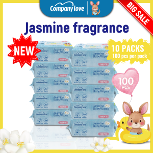 【Big Sale!】Company Love Non Alcohol Baby Wet Wipes/Jasmine Wet Tissue (10Packs-1000Pcs)  濕紙巾  嬰兒濕巾