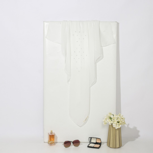 Jilbab Segi Empat Swarovski Payet Mutiara indah berkilau Jait Tepi Buy one Get one Free Bandana