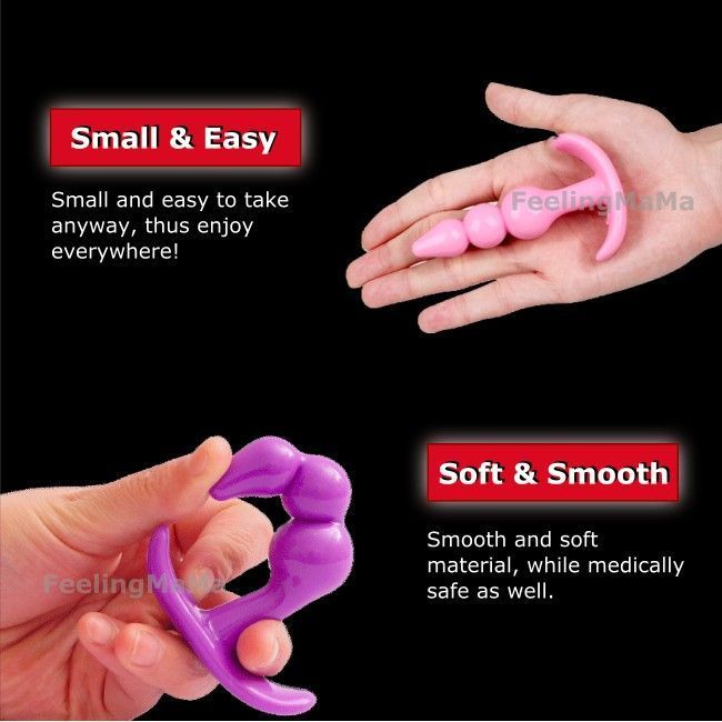 Butt Plug For Beginner Erotic Toys Silicone Anal Plug Adult Products Anal  Sex Toy For Woman man EG-E0520