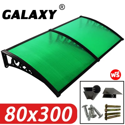 Awning Canopy Heavy-Duty Sturdy Frame Waterproof Fabric Sun Rain Shade Canopy Tent Portable Outdoor Shelter Ideal for Camping Gathering Market Stall Farm and Residential Outdoor Space