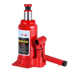 Car 2/5/10 Ton Jack For Car Heavy Duty Car Jack Horizontal Jack Hydraulic Manual Car Tools Multifunctional Hollow Jack Manual Hydraulic Detachable Steel Barrel Piston Cylinder Liner Pulley Inner Parts bottle hydraulic jack