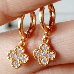 ANTING WANITA ANTI KARAT LAPIS EMAS DEWASA PERHIASAN ASKSESORIS FASHION
