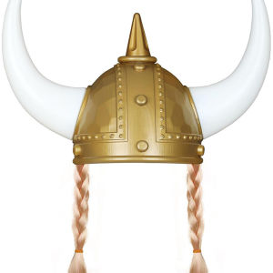 Topi Viking Helm Tanduk / Topi Pesta / Cosplay Alat Peraga