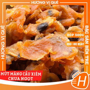 Mứt Mãng Cầu Xiêm Chua Ngọt - Hộp 500g - Đặc Sản Bến Tre