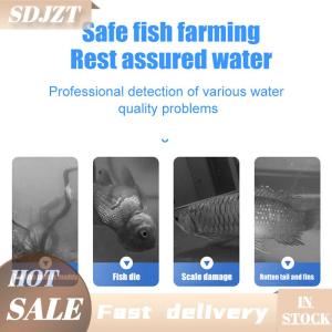 BJ🔩🔧🔗 ชุดทดสอบ7in1ตู้ปลา50ชิ้น ขวดสำหรับทดสอบบ่อน้ำจืดน้ำเค็มสำหรับการทดสอบถังปลาน้ำจืดและน้ำเค็ม