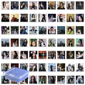 62 Zhang SNH48 Yuan Yiqi Sticker Single Person Avatar Photo Sticker ins Wind Good-looking Hot Sale Journal Stickers