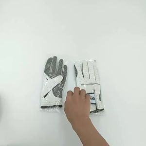 6 PCS Golf Gloves Mens Golf Glove Soft Breathable Pure Sheepskin Genuine Leather Slip-Resistant Design Drop Ship