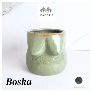 The Leaferie Boska plant pots. Ceramic flowerpot . flowerpots . flower pot . planter planters Plants