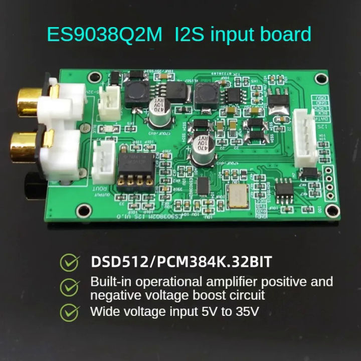 Es9038 I2S Bảng Giải Mã dsd512 nâng cấp bộ giải mã DAC Bluetooth thiết ...