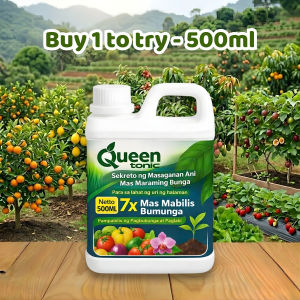 [BIG DEAL] Queen Tonic 250ml 500ml 1000ml: Premium Plant Nutrient - 7x Faster Root & Bloom Booster For Organic Gardening