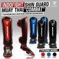 Shinguard Indofight Pelindung Kaki Muaythai Shin Guard Muay Thai Deker Muaythai Deker Muaythai Shinguard MMA GLH3. 