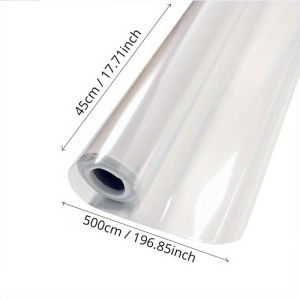 Transparent Waterproof Self-Adhesive Wall Protector Film | Removable & Easy Clean & Oil-Resistant for Kitchen Cabinet
