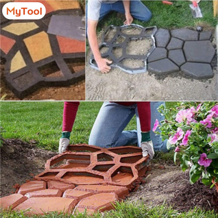 MyTool DIY Plastic Pavement Cement Mould Easy Operation Paving Moulds