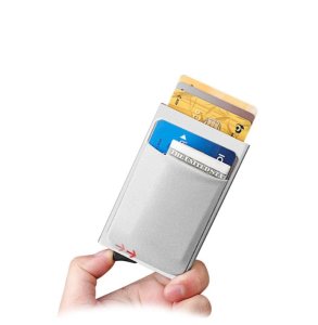 Card Holder Dompet Kartu Automatic Pop-Up Card Box Import J163