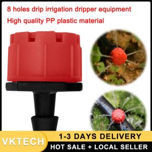 ชุดหัวปล่อยน้ำหยดปรับได้ 500 ชิ้น สำหรับรดน้ำสนามหญ้าและสวนในโรงเรือน