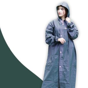 Jas hujan khusus wanita kualitas premium varian jas hujan gamis muslimah Original