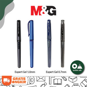 Pulpen Tanda Tangan Gel Pen M&G Expert Gel Broad 0.7mm / 1.0mm
