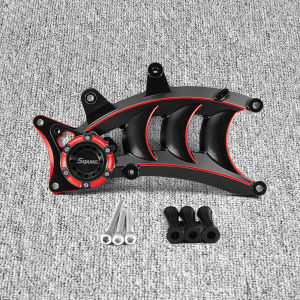SEMSPEED Motorcycle Rear Swing Arm Wheel Sprocket Mount Swingarm Bracket For Yamaha NMAX Turbo Techmax NVX Aerox SP 2025-2026