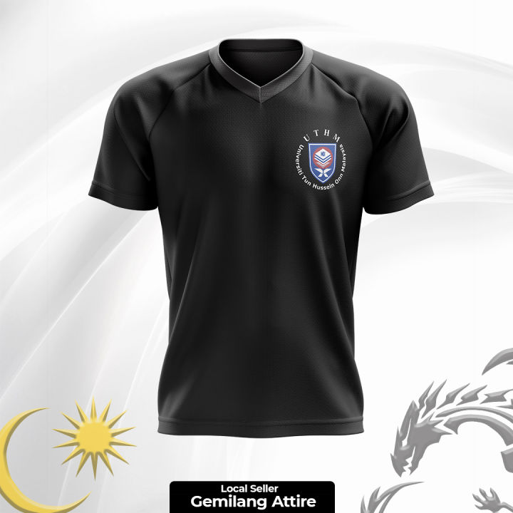 UTHM T-Shirt I Universiti Tun Hussein Onn Round Neck T-SHIRT ...
