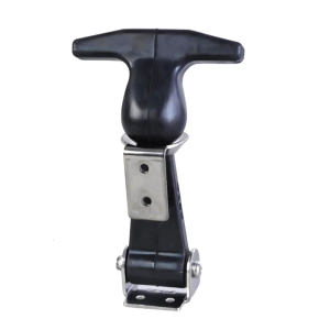 Flexible Rubber Pull Fasteners T Handle Hasp Rubber Hood Closures Vibration Absorp for Toolboxes & Industrial