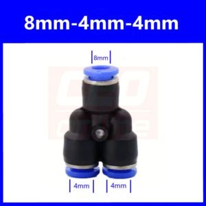 CEO 🇲🇾 PY PW Pneumatic Fitting Y Shaped 4mm 6mm 8mm 10mm 12mm 14mm Hose Fittings Pipe Quick Connectors Automation