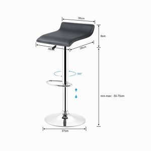 【Free shipping】High Chair Bar Stool Chair Lifestyle Person Air Lift Adjustable High Chair