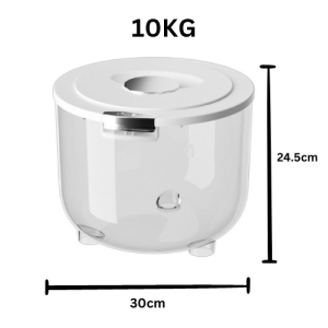 Abang Furry 15KG Large New Modern Insect & Moisture Proof Pet Food Storage Container Bekas Penyimpanan Makanan Kucing 密封防虫防潮宠物猫狗粮收纳桶