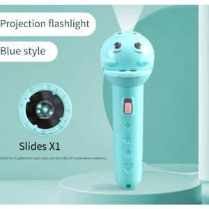 Flashlight Projector Torch Lamp Toy Cute Cartoon Creativity Toy Torch Lamp Flashlight Projector Toy Baby Sleeping Story Book