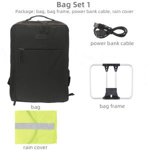 กระเป๋าสะพายติดจักรยาน TWTOPSE สำหรับกระเป๋าจักรยานพับได้สำหรับเดินทางคอมพิวเตอร์แล็ปท็อปทำงานกระเป๋าที่บังฝนอุปกรณ์เสริมเหมาะสำหรับชาร์จโทรศัพท์ Dahon Tern