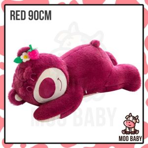 ⭐Moo Baby Patung Comel Taddy Bear Teddy Bear Doll Strawberry Bear Plush Toy Cute Plushie Soft Stuffed Toy Tedy Bear 玩偶公仔