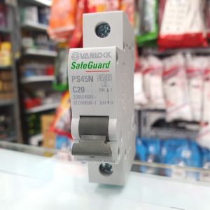 MCB 1 pha  6A 10A 16A 20A 25A 32A 40A 50A 63A cầu dao tự động CB 1P Sino