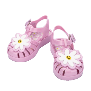 2022 New Official Store Melissa Mini Shoes Flower Planet Pattern Boys and Girls baby Woven Hollow Baotou Sandals