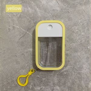 ZHUWNANA 45ml เดินทาง พกพา พ็อกเก็ตการ์ด เครื่องจ่าย ซองซิลิโคน น้ำยาฆ่าเชื้อ ภาชนะเครื่องสำอาง ขวดสเปรย์ เครื่องพ่นหมอก ขวดรีฟิล