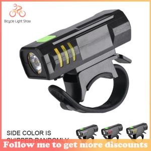 【New Arrival】 Bicycle Headlight High Brightness MTB Road Bike Headlight USB Charging Bike Handlebar Flashlight 100LM for Night Riding