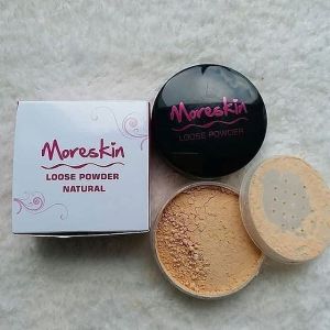 Moreskin Loose Powder - Bright Nasa - 2 Warna - Moreskin Brighthening Nasa - Moreskin Bedak Tabur - Ken Herbal