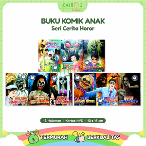 1 Set Komik Horor - 9 Seri
